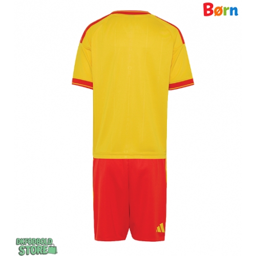 RC Lens Replika Babytøj Hjemmebanesæt Børn 2026-27 Kortærmet (+ Korte bukser)